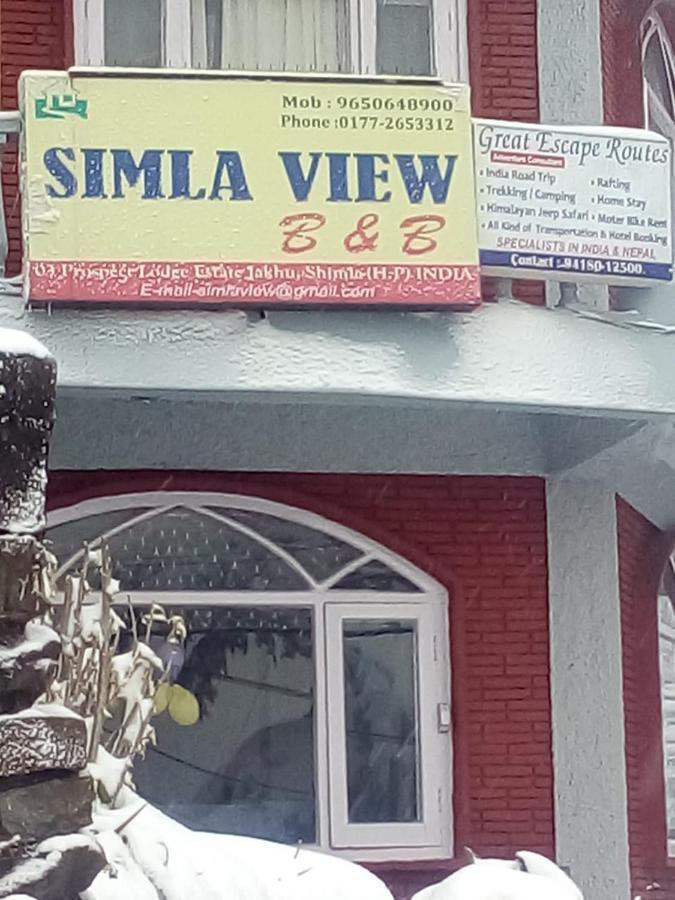Simla View Bed and Breakfast Exteriör bild